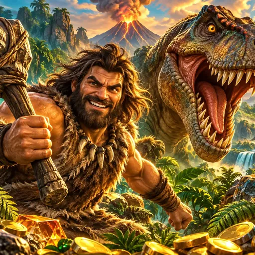 Cover art for the Betsoft slot 2 Million B.C.